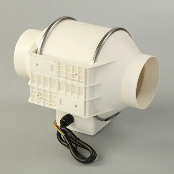 Inline Duct Fan, 4", 240V, Electric - view 3