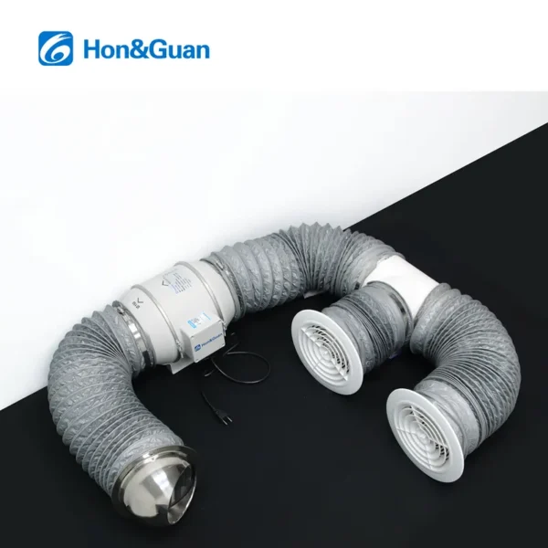 Inline Duct Fan, 4"5"6"8"10"12", 100-240V - view 6