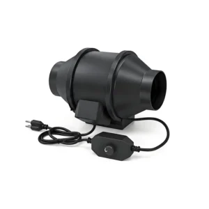 Inline Duct Fan, 4-8, Plastic