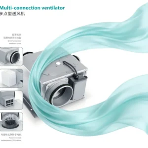 Inline Duct Fan, 400CFM, HVAC