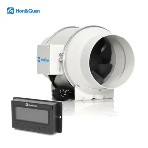 Inline Duct Fan, 5'', 110-240V, Corded Electric