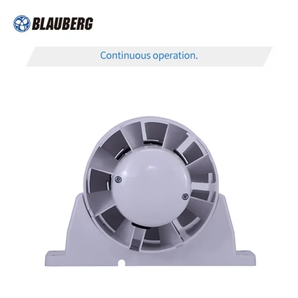 Inline Duct Fan, 5'', Axial, Plastic - view 4