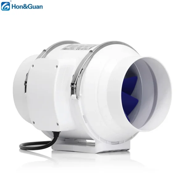 Inline Duct Fan, 5-Inch, 100~120V, Electric - view 2