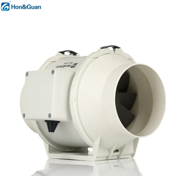 Inline Duct Fan, 5-Inch, 100~240V, Electric - view 2