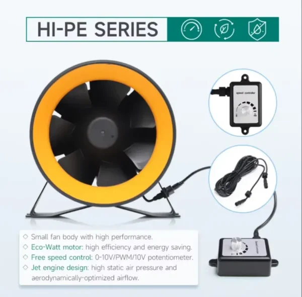 Inline Duct Fan, 6-Inch, HVAC - view 4