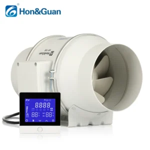 Inline Duct Fan, 6inch, 110, Electric