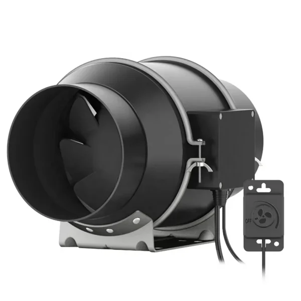 Inline Duct Fan, 6inch, 8inch, LED - view 3