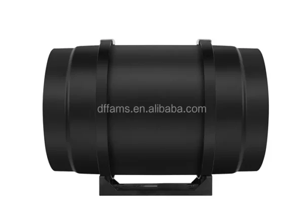 Inline Duct Fan, 735, CFM, Plastic, 8" - view 3
