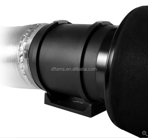Inline Duct Fan, 735, CFM, Plastic, 8" - view 5