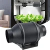 Inline Duct Fan, 8", 110-240V