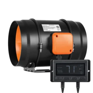 Inline Duct Fan, 8-Inch, 807, CFM, Axial