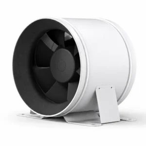 Inline Duct Fan, 870, CFM, HVAC