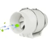 Inline Duct Fan, 8inch, Electric, Plastic - view 4