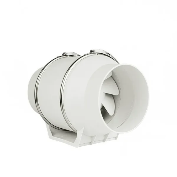 Inline Duct Fan, 8inch, Electric, Plastic - view 5