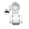 Inline Duct Fan, 8inch, Electric, Plastic - view 6