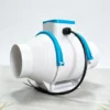 Inline Duct Fan, 8inchHigh, Brushless, Copper - view 4