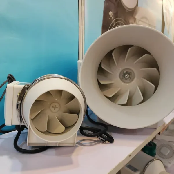 Inline Duct Fan, ABS, 100mm, 150mm, 4Inch - view 3