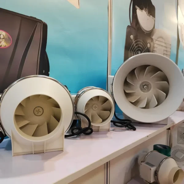 Inline Duct Fan, ABS, 100mm, 150mm, 4Inch - view 6