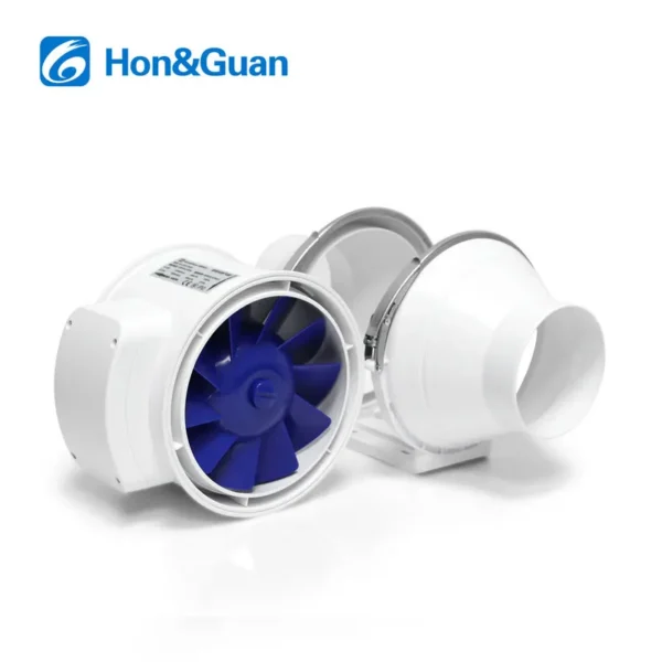 Inline Duct Fan, ABS, Axial - view 4