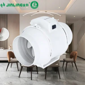 Inline Duct Fan, ABS, Plastic