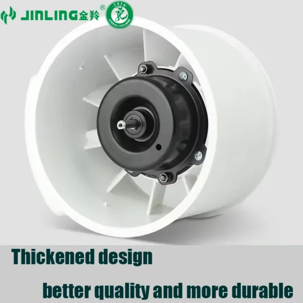 Inline Duct Fan, ABS, Plastic - view 5