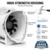 Inline Duct Fan, AC 100V~240V, Electric - view 5