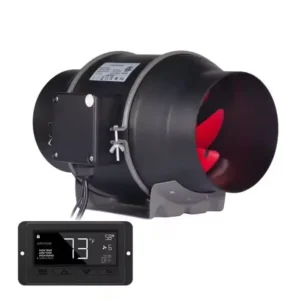 Inline Duct Fan, Axial, 110-240V, Electric