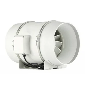 Inline Duct Fan, Axial, 220V~240V 110V~120V, Plastic