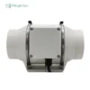 Inline Duct Fan, Axial, 2600rpm, Plastic, 220V