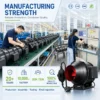 Inline Duct Fan, BIOTE, 6", 150mm - view 4