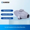 Inline Duct Fan, BLAUBERG, 100mm, Plastic, Axial - view 2