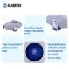 Inline Duct Fan, BLAUBERG, 100mm, Plastic, Axial - view 3