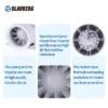 Inline Duct Fan, BLAUBERG, Axial - view 3