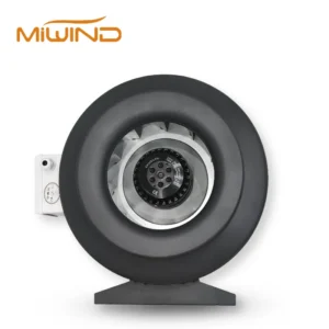 Inline Duct Fan, Brushless, 220 V, Cast Iron