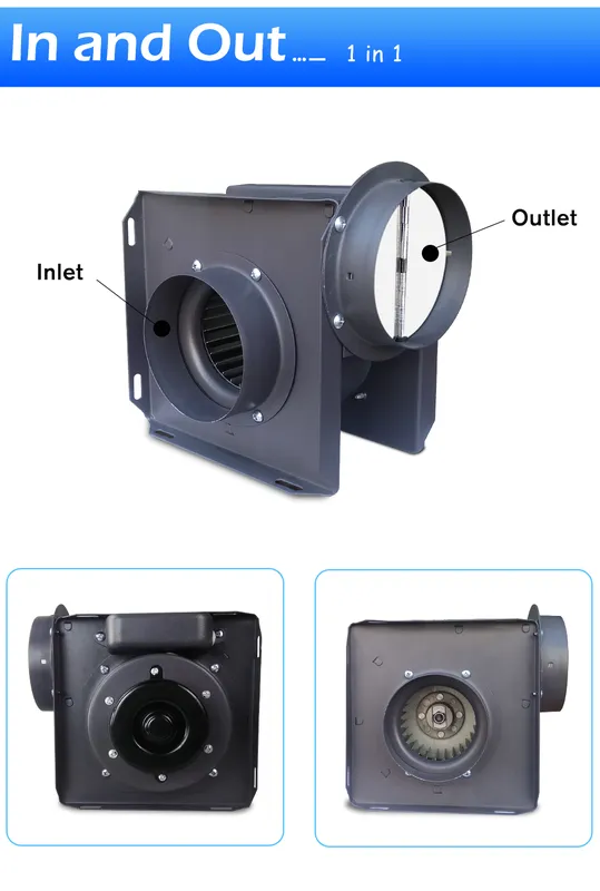 Inline Duct Fan, Brushless, 28dB-A - view 5