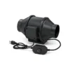 Inline Duct Fan, Brushless, Plastic