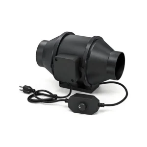 Inline Duct Fan, Brushless, Plastic