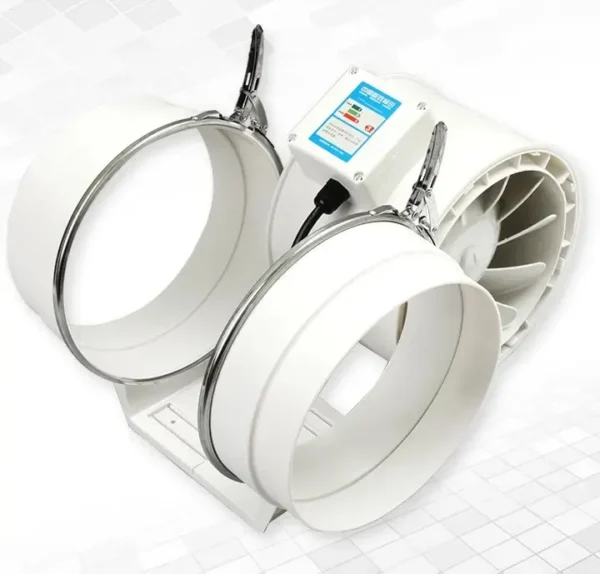 Inline Duct Fan, Cast Iron, HF100 - view 3
