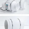 Inline Duct Fan, Cast Iron, HF100 - view 4