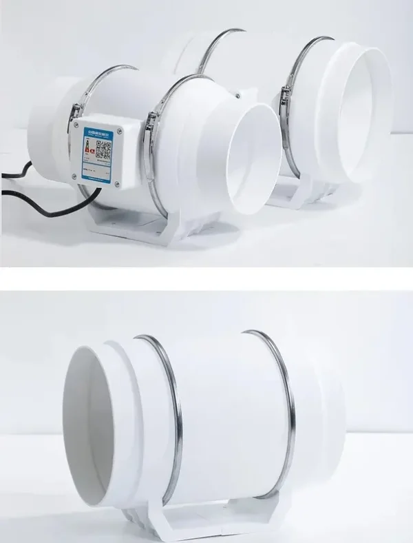 Inline Duct Fan, Cast Iron, HF100 - view 4