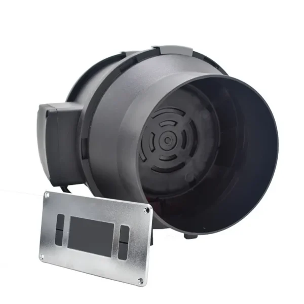 Inline Duct Fan, Centrifugal, 110/220V - view 2