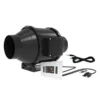 Inline Duct Fan, Centrifugal, 110/220V - view 3