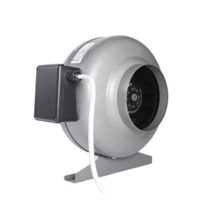 Inline Duct Fan, Centrifugal, 110V, Corded Electric