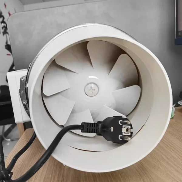 Inline Duct Fan, centrifugal, axial - view 2