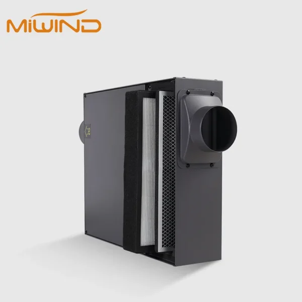 Inline Duct Fan, Centrifugal, HEPA - view 3