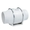 Inline Duct Fan, Centrifugal, Plastic