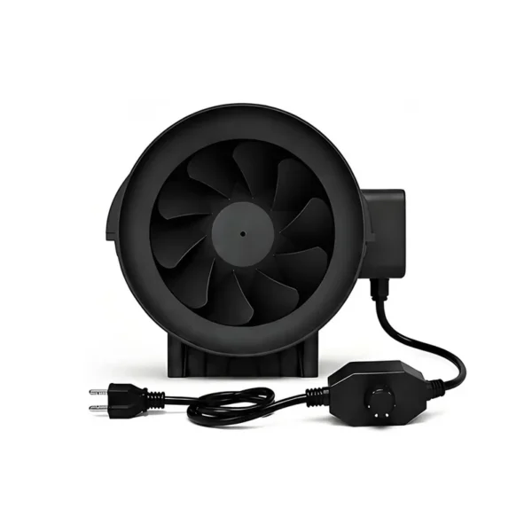 Inline Duct Fan, Centrifugal, PWM, Plastic