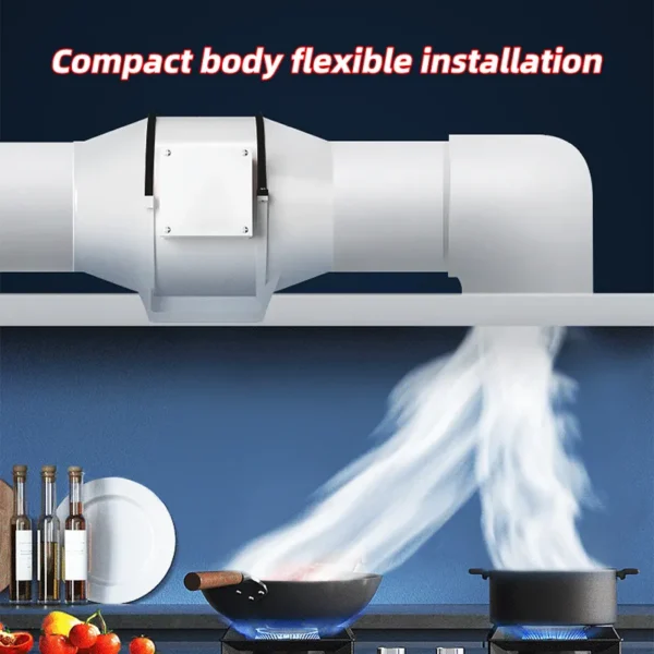 Inline Duct Fan, COMAYJOHN, MC-100X - view 3
