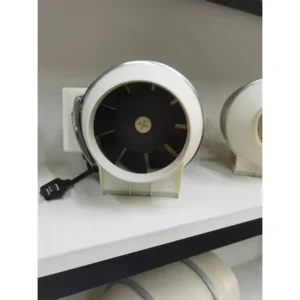 Inline Duct Fan, Copper, Plastic