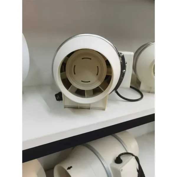 Inline Duct Fan, Copper, Plastic - view 2